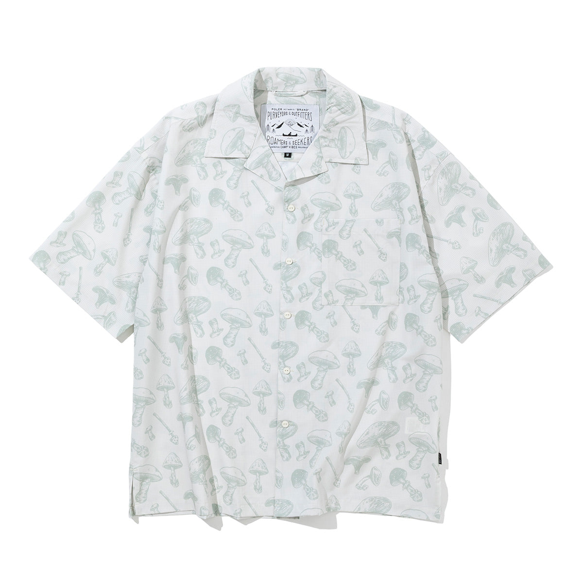 DRY BREATHABLE RELAX OPEN COLLAR SHIRT