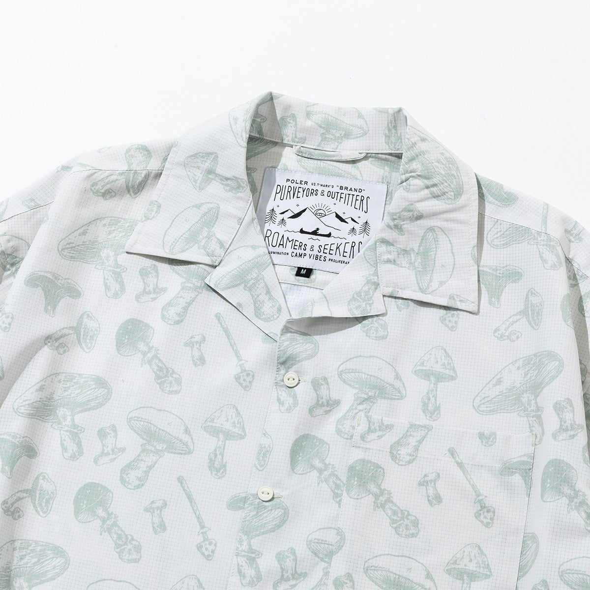 DRY BREATHABLE RELAX OPEN COLLAR SHIRT