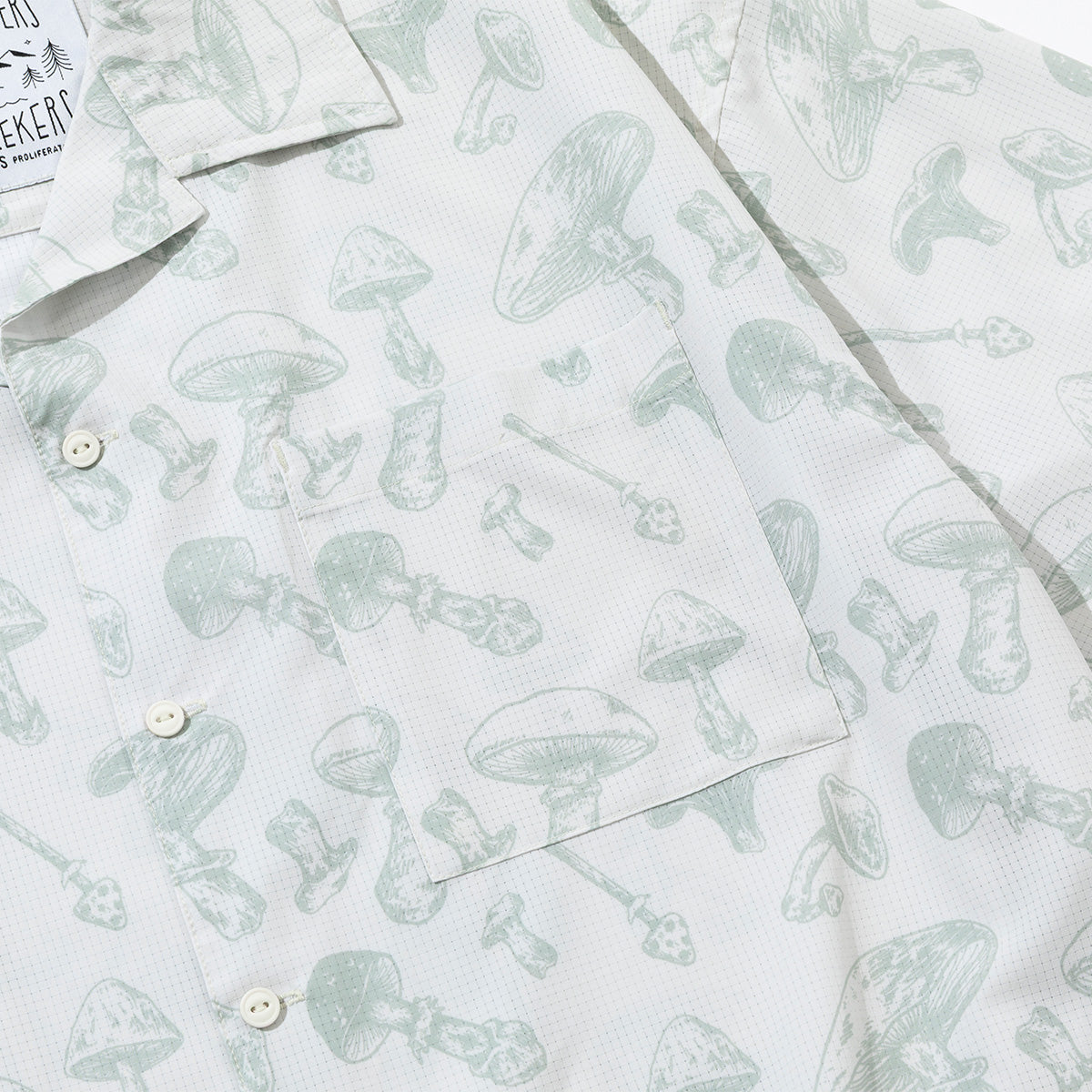 DRY BREATHABLE RELAX OPEN COLLAR SHIRT