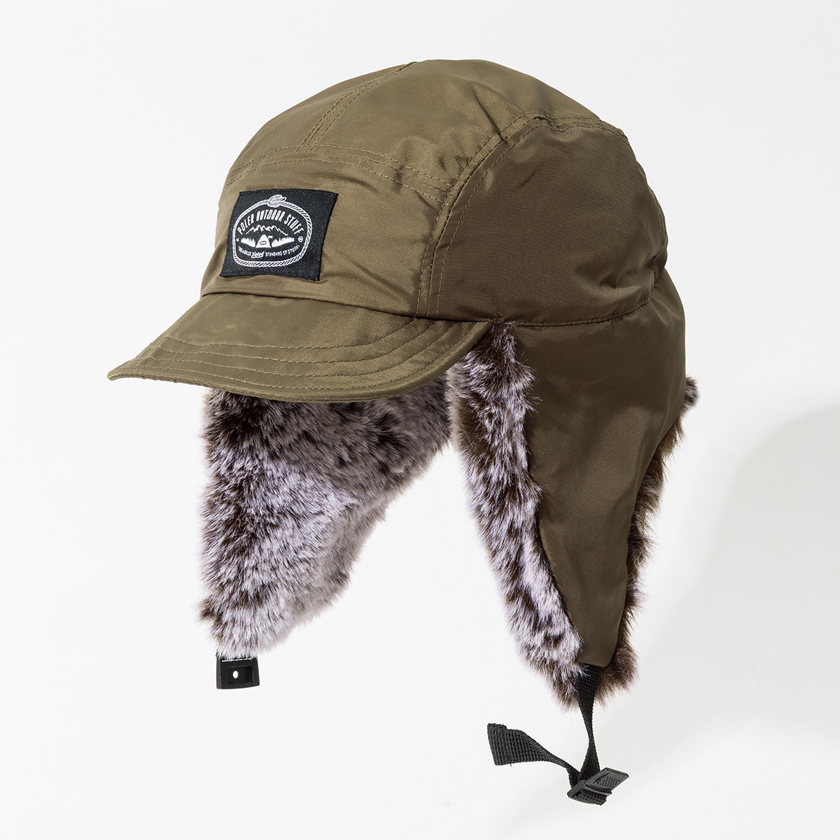 FLIGHT NYLON FUR FLAP CAP