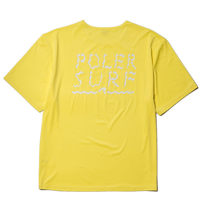 POLER SURF TEE L / Heather Black