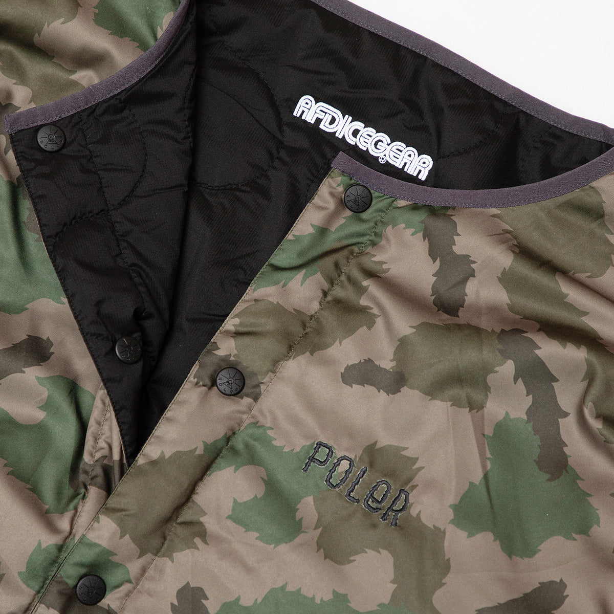 AFD×POLER REVERSIBLE QUILTED JACKET