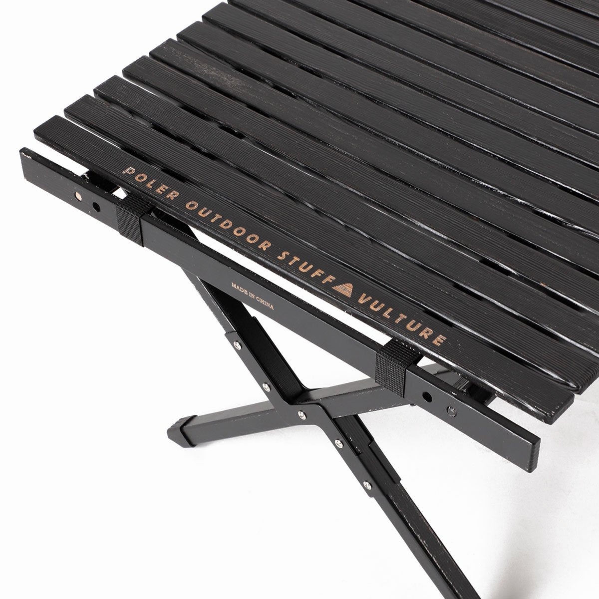 JS SMU POLER×VULTURE AJUSTABLE ROLLTOP WOOD TABLE