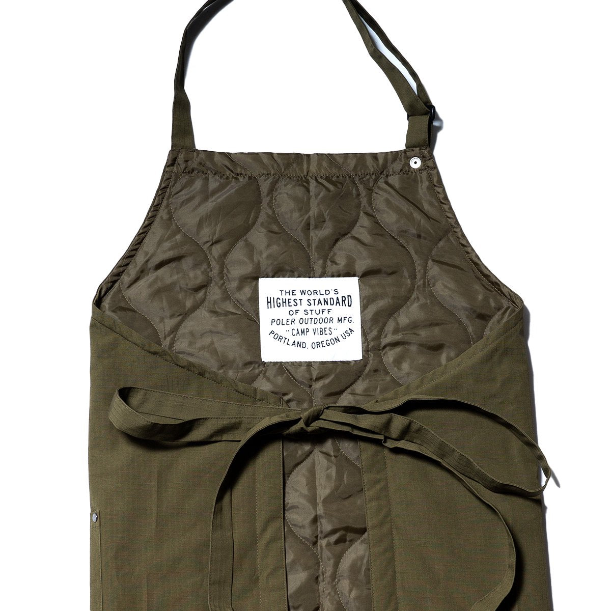 QUILT FABRIC 2WAY BBQ APRON