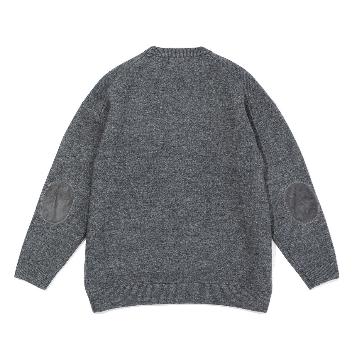 ELBOW PATCH KNIT