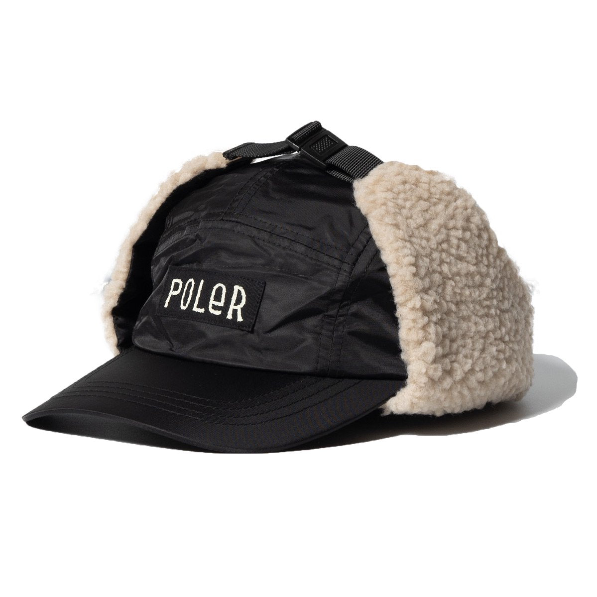 FURRY FONT FLIGHT NYLON FLAP CAP