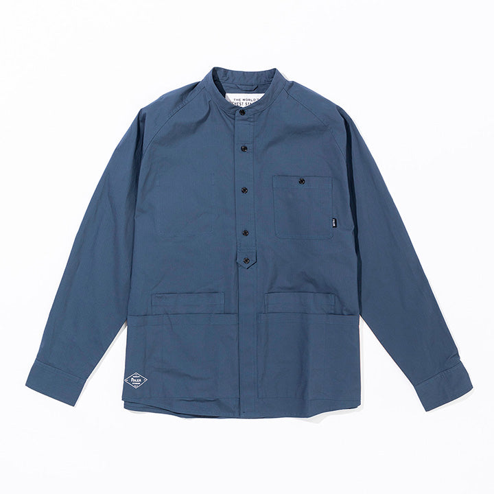 STRECH MULTI POCKET RAGLAN SHIRT JKT