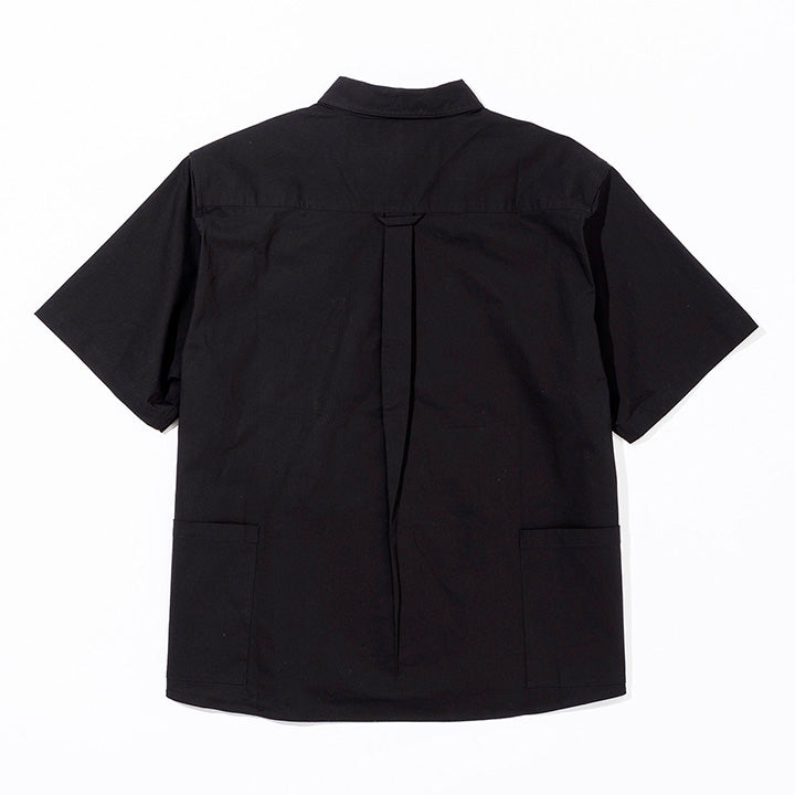 STRECH MULTI POCKET S/S RELAX FIT SHIRT