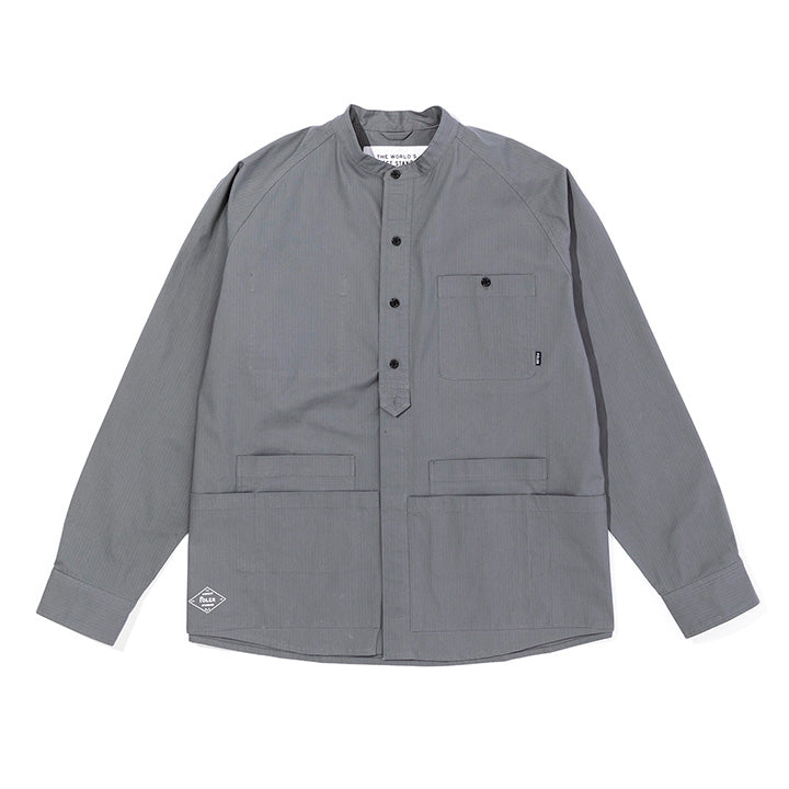 STRECH MULTI POCKET RAGLAN SHIRT JKT