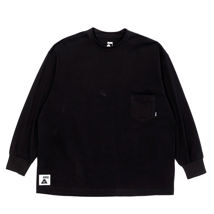 PLAIN POCKET RELAX FIT L/S TEE
