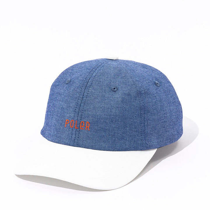 FURRY FONT CHAMBRAY DAD CAP