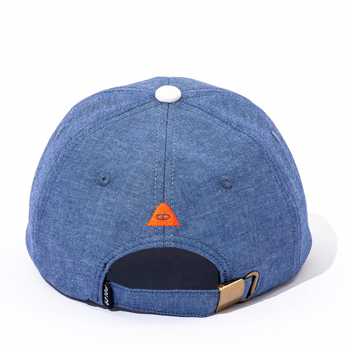 FURRY FONT CHAMBRAY DAD CAP