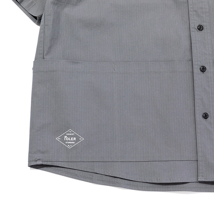 STRECH MULTI POCKET S/S RELAX FIT SHIRT