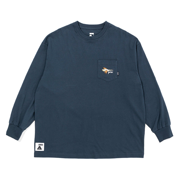 GOOSEY POCKET L/S TEE