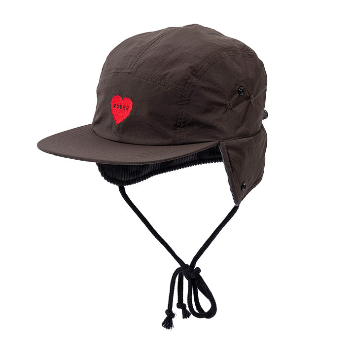 Nylon Flap 5P CAP オリーブ / ONE Size
