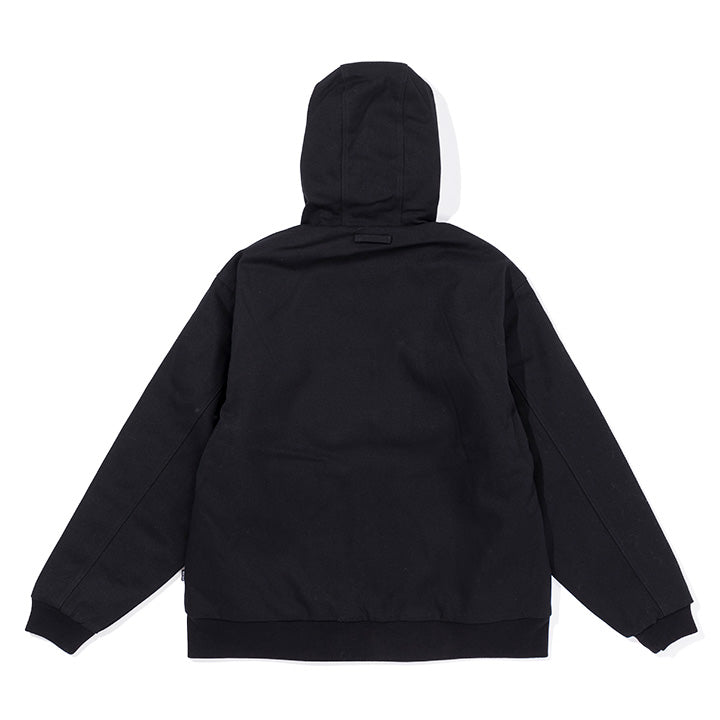 DUCK CANVAS HOODED JACKET