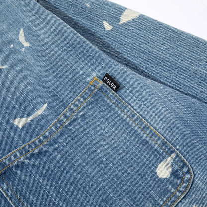SHAWL COLLAR DENIM JACKET