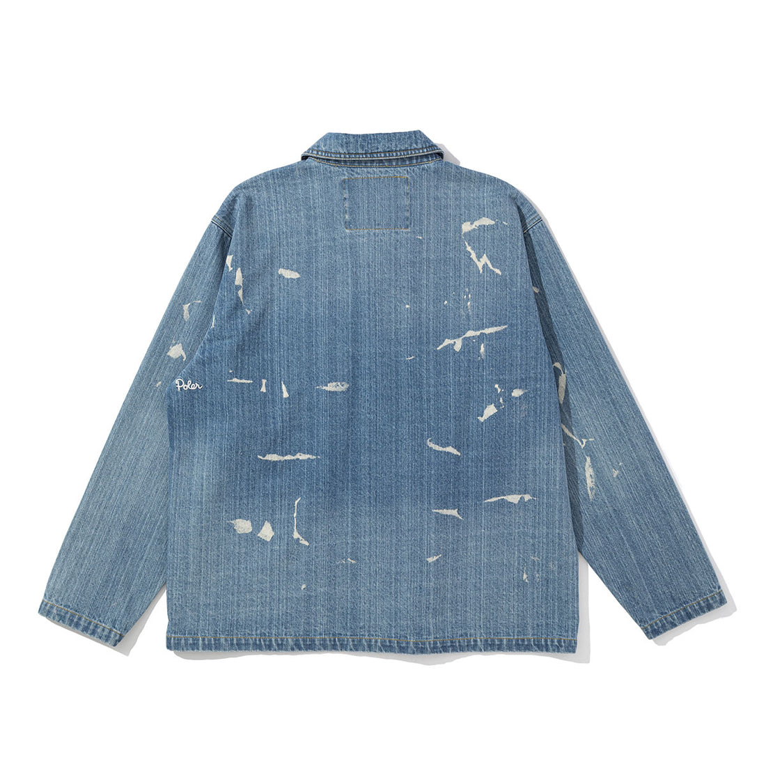 SHAWL COLLAR DENIM JACKET