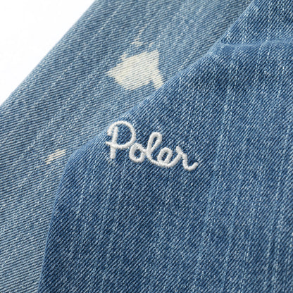 SHAWL COLLAR DENIM JACKET