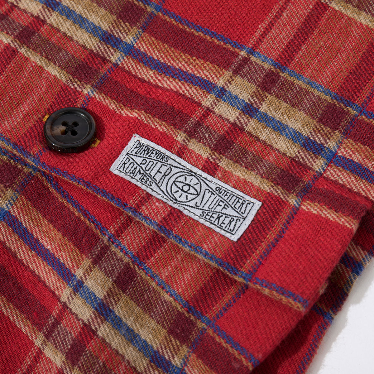 POLER FLANNEL WIDE SHIRT