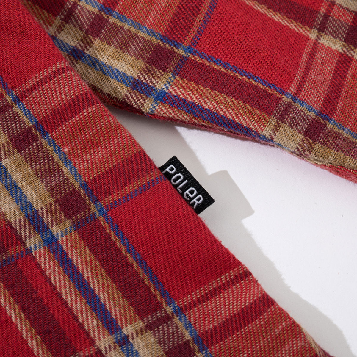 POLER FLANNEL WIDE SHIRT