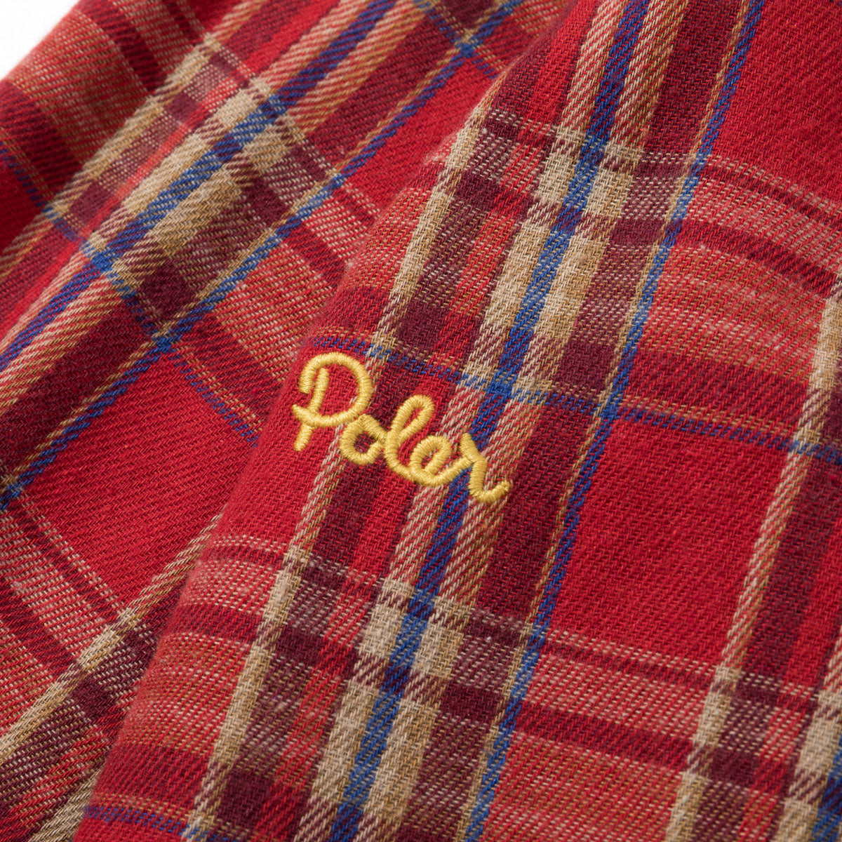 POLER FLANNEL WIDE SHIRT