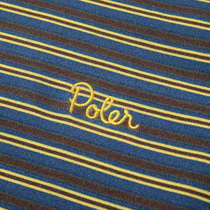 STRIPED LIGHTWT CREW