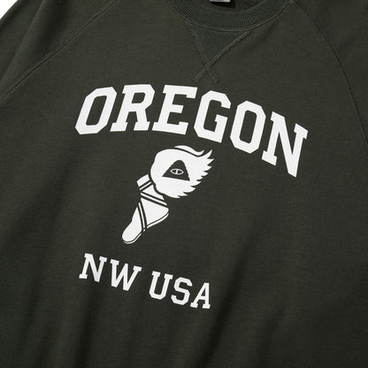 WINGFOOT RAGLAN CREW