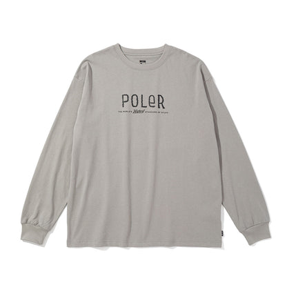 FURRY FONT RELAX FIT L/S TEE