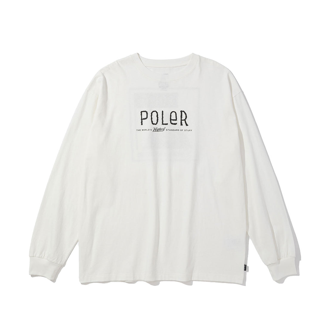 FURRY FONT RELAX FIT L/S TEE
