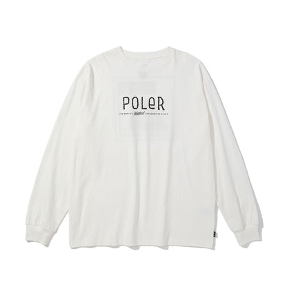 FURRY FONT RELAX FIT L/S TEE