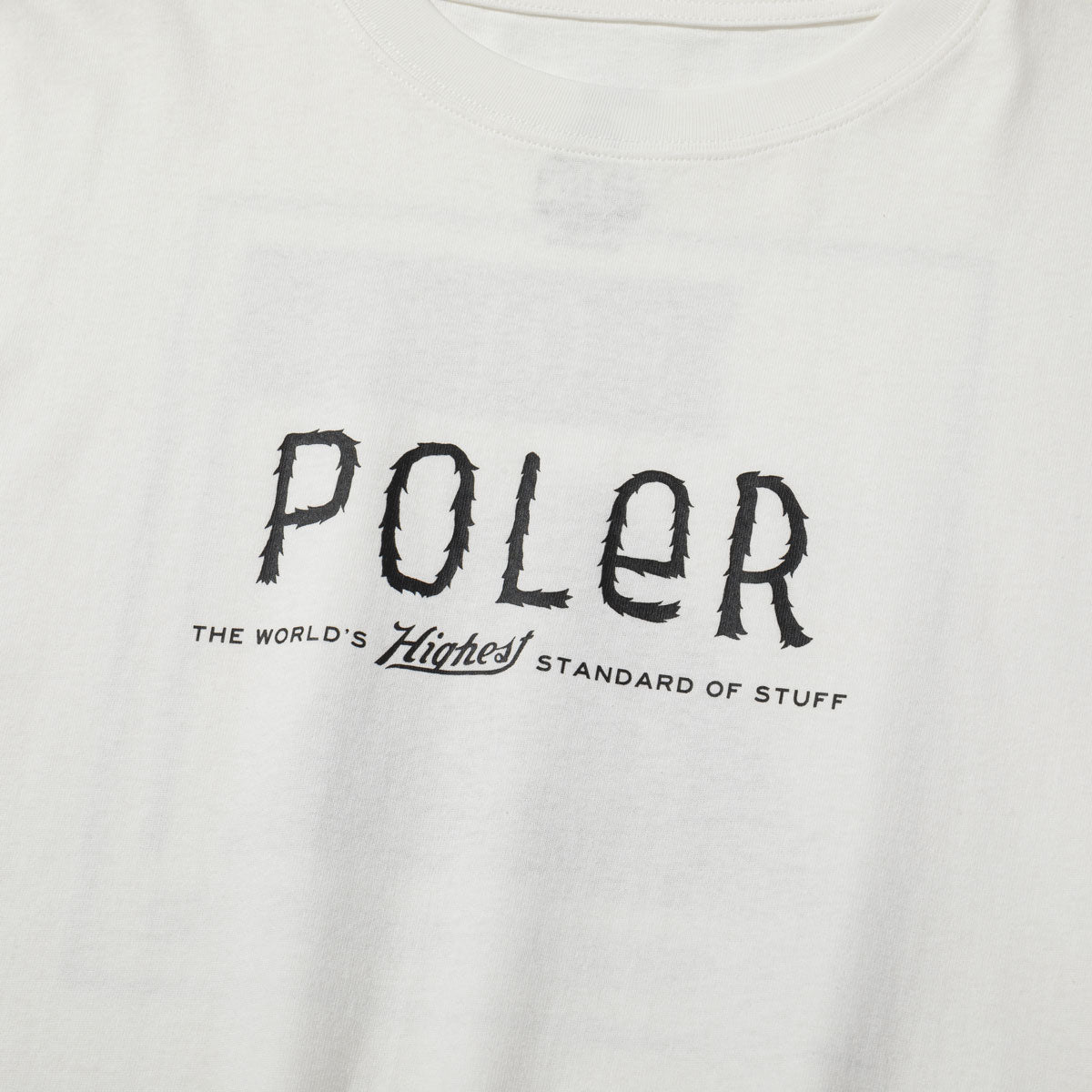 FURRY FONT RELAX FIT L/S TEE