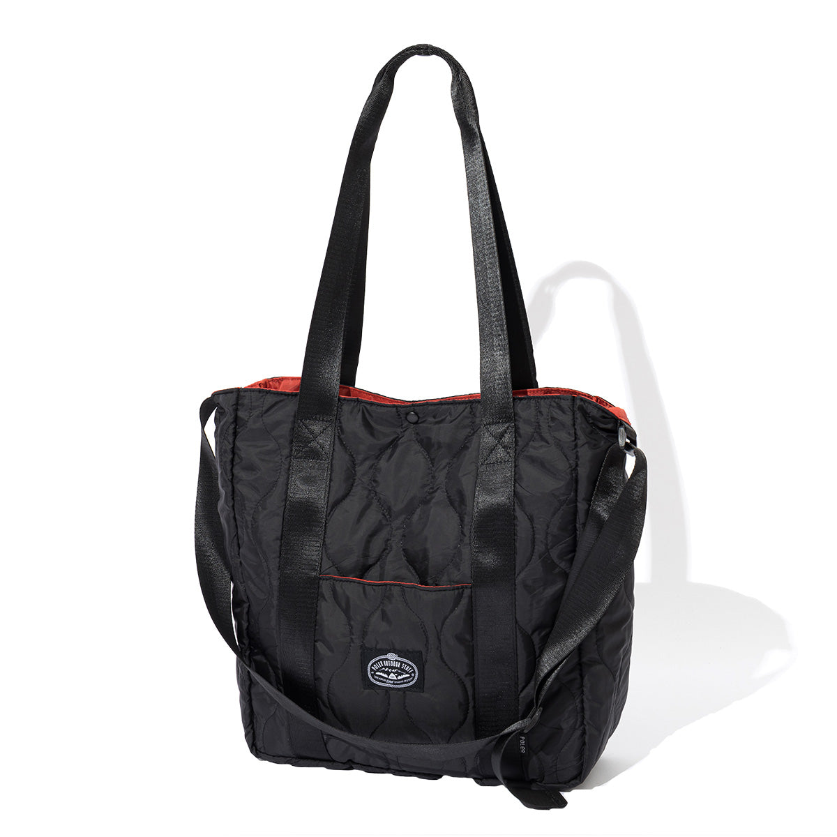 QUILTED 2 WAY TOTE