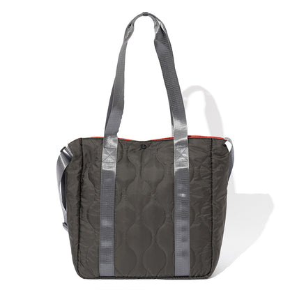 QUILTED 2 WAY TOTE