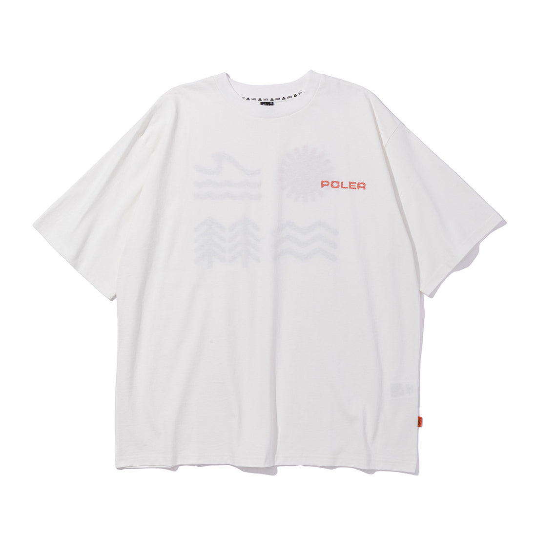 PRM CLOTH STITCH EMB TEE