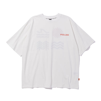 PRM CLOTH STITCH EMB TEE
