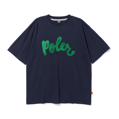 PRM POLER CHENILLE EMB TEE