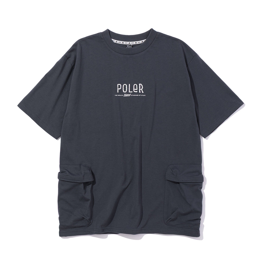 OUTSIDE POCKET FURRY TEE
