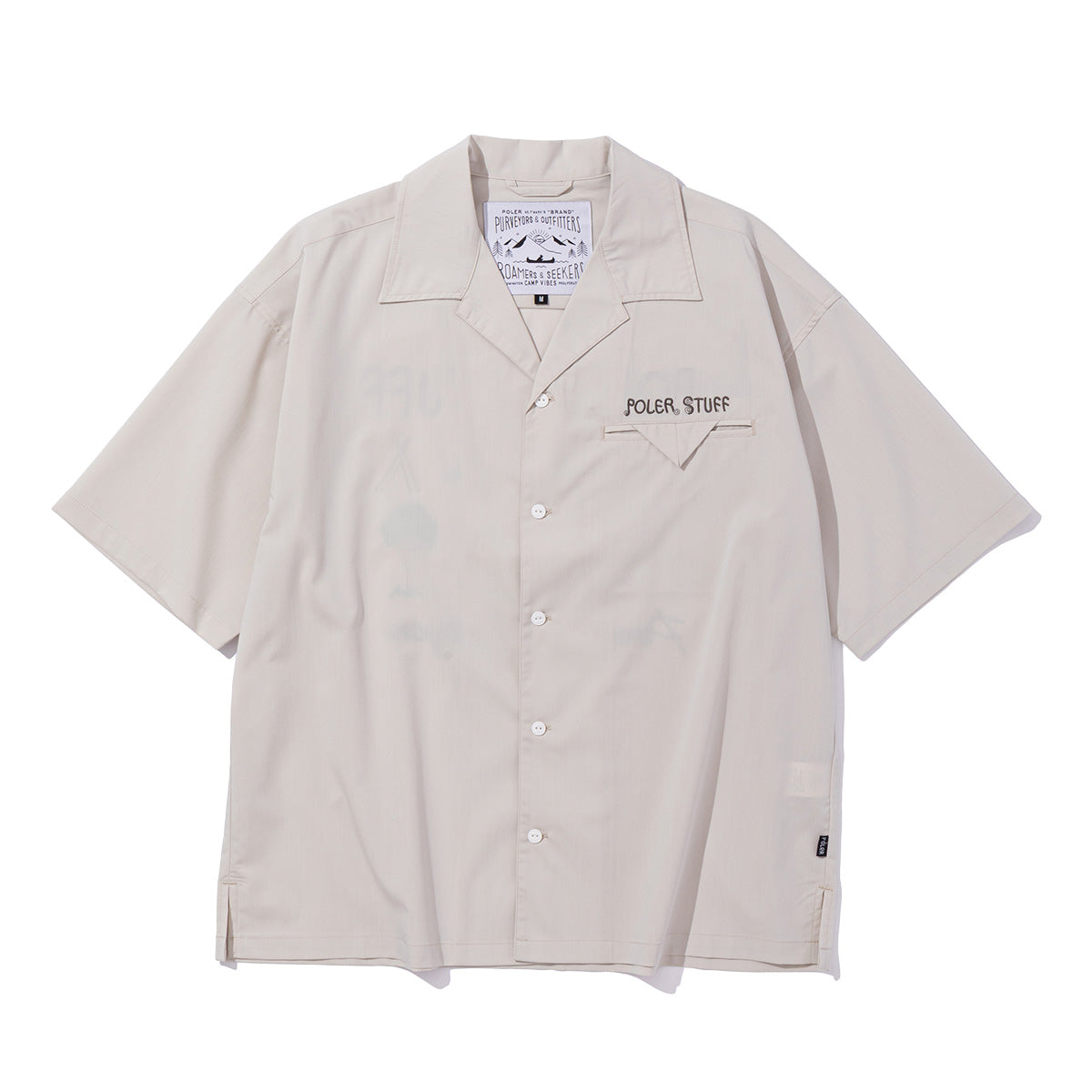 TOURIST TRAP RELAX OPEN COLLAR SHIRT
