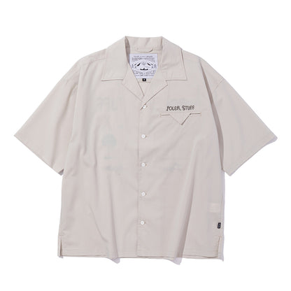 TOURIST TRAP RELAX OPEN COLLAR SHIRT
