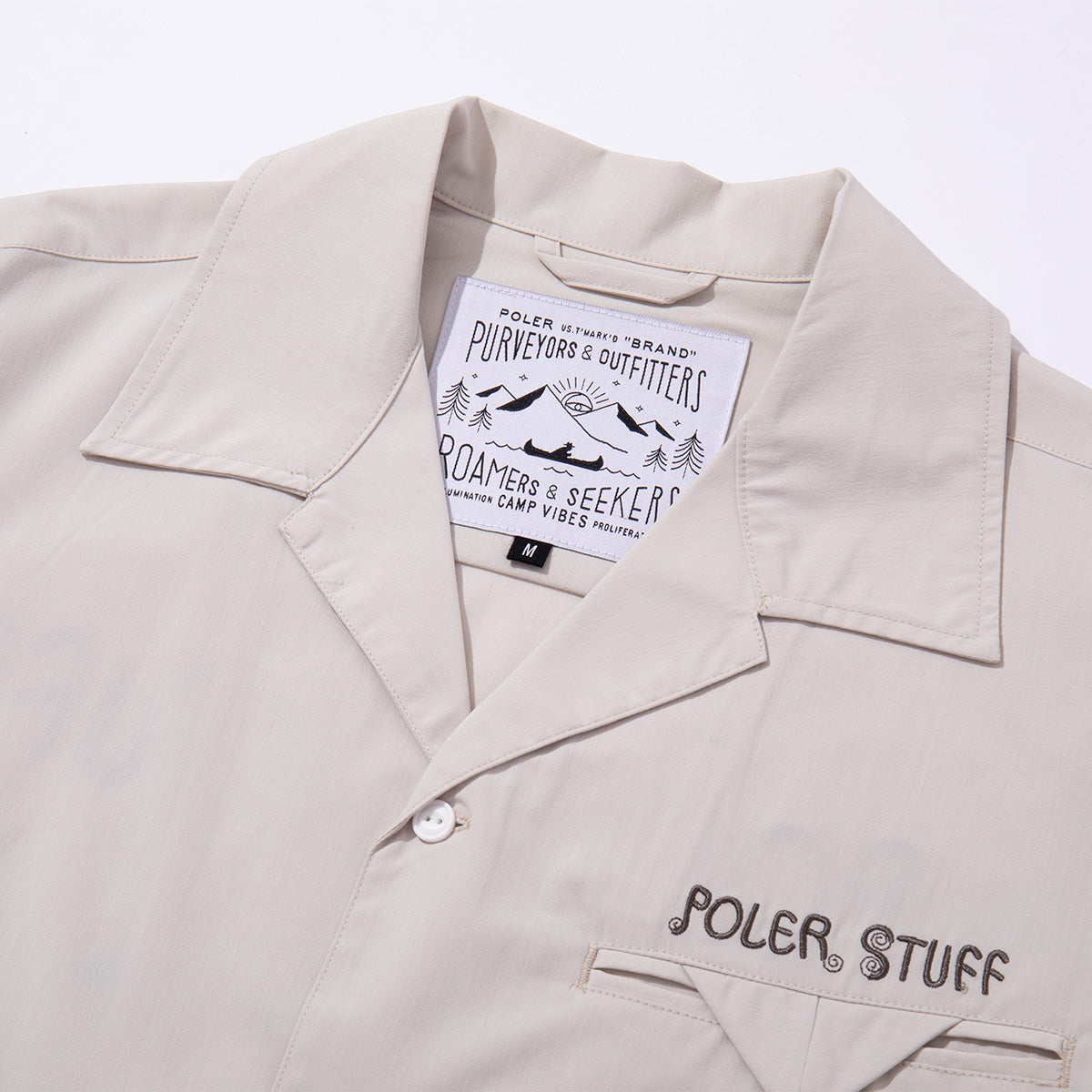 TOURIST TRAP RELAX OPEN COLLAR SHIRT – polerjapan