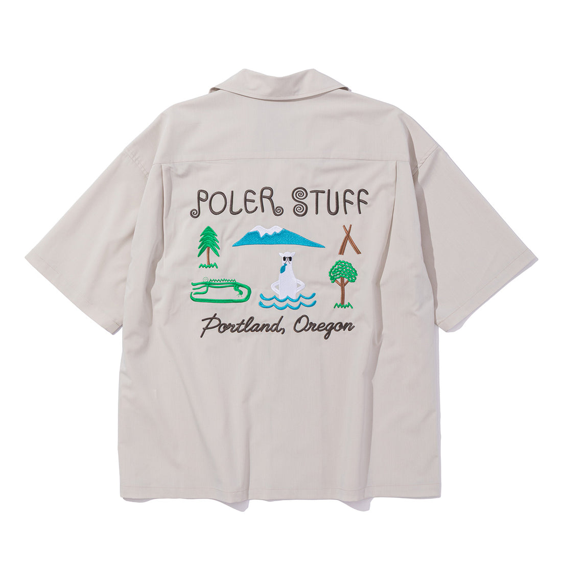 TOURIST TRAP RELAX OPEN COLLAR SHIRT