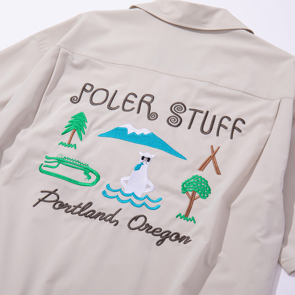 TOURIST TRAP RELAX OPEN COLLAR SHIRT – polerjapan