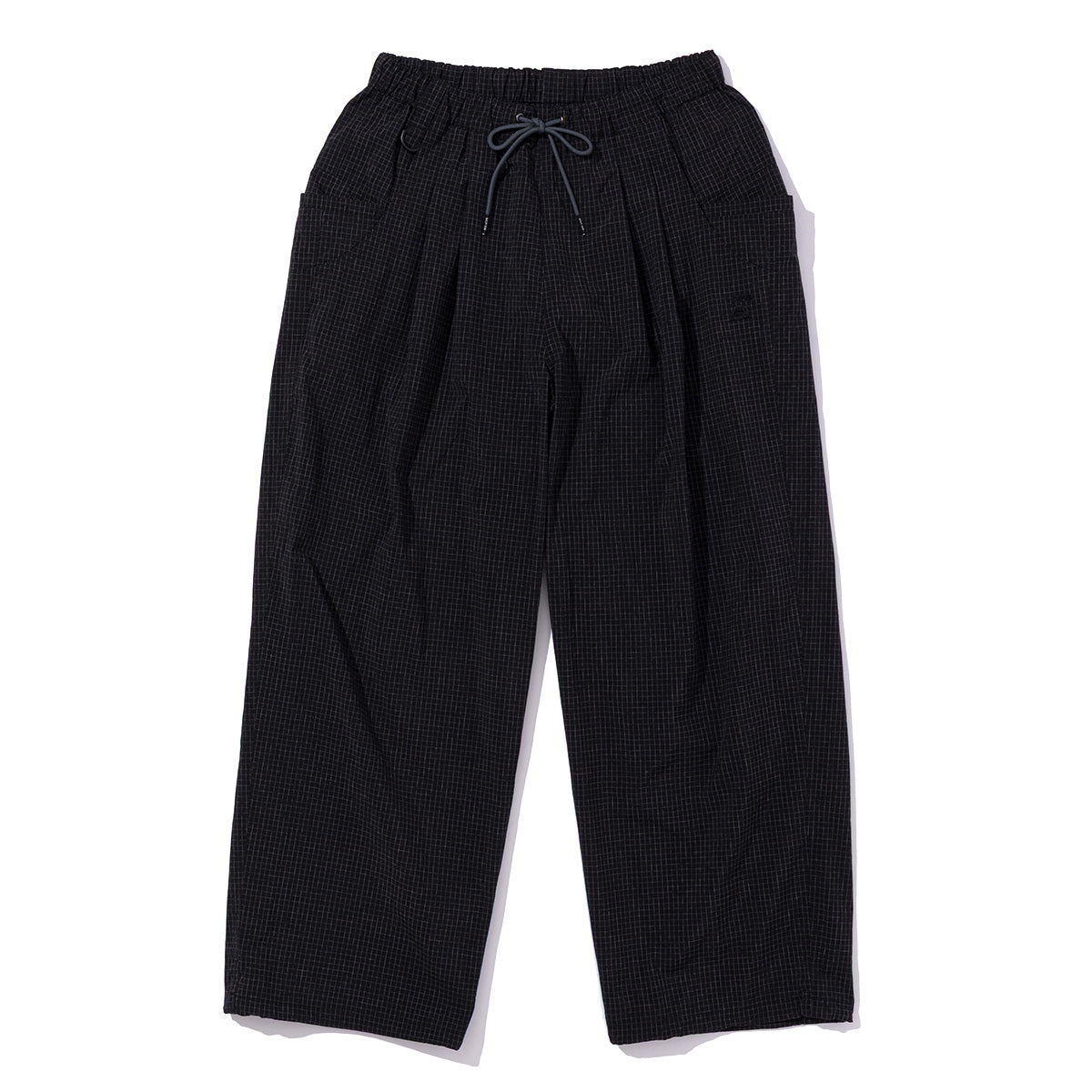 SHIRRING NYLON PARACHUTE PANTS