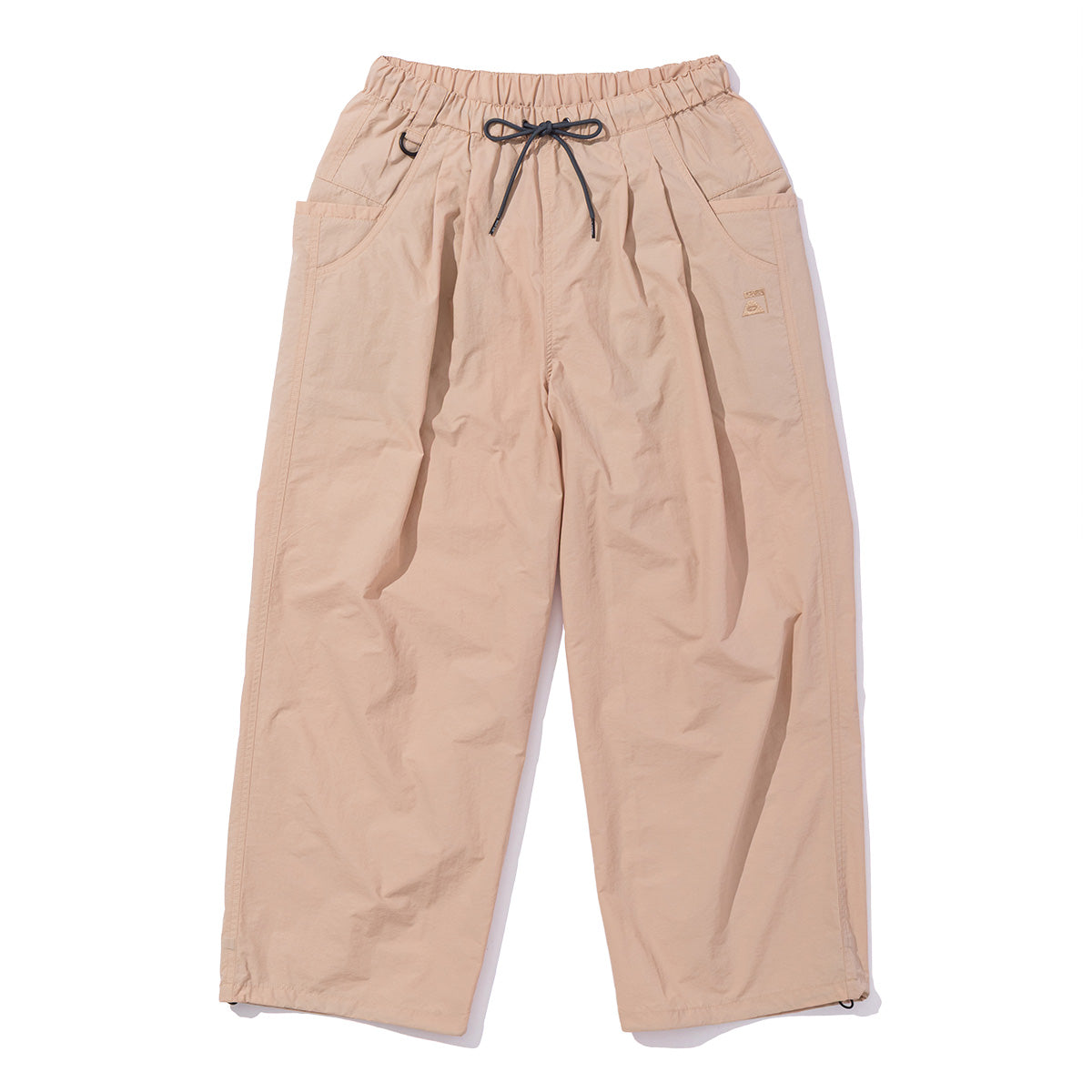 SHIRRING NYLON PARACHUTE PANTS