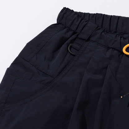 SHIRRING NYLON PARACHUTE PANTS