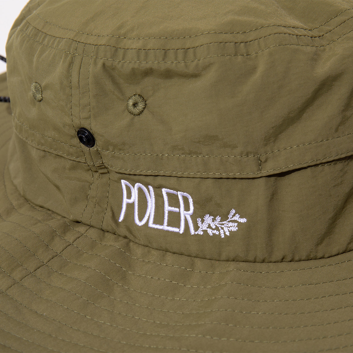 WIDE BRIM DRAW CORD SAFARI HAT