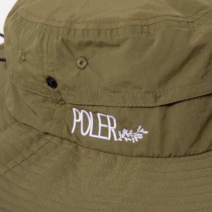 WIDE BRIM DRAW CORD SAFARI HAT