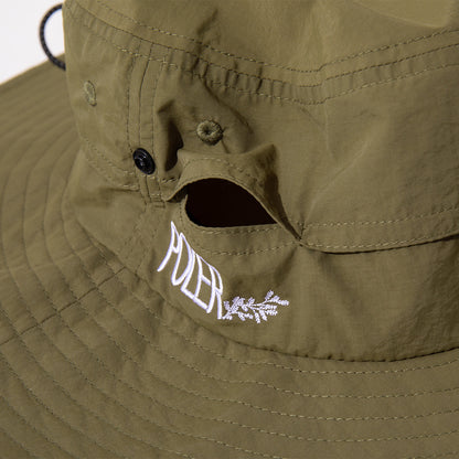 WIDE BRIM DRAW CORD SAFARI HAT