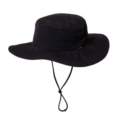 WIDE BRIM DRAW CORD SAFARI HAT